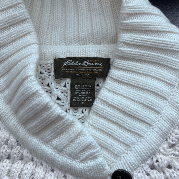 Eddie Bauer Chunky Knit Wrap Cardigan - Picture 4 of 7